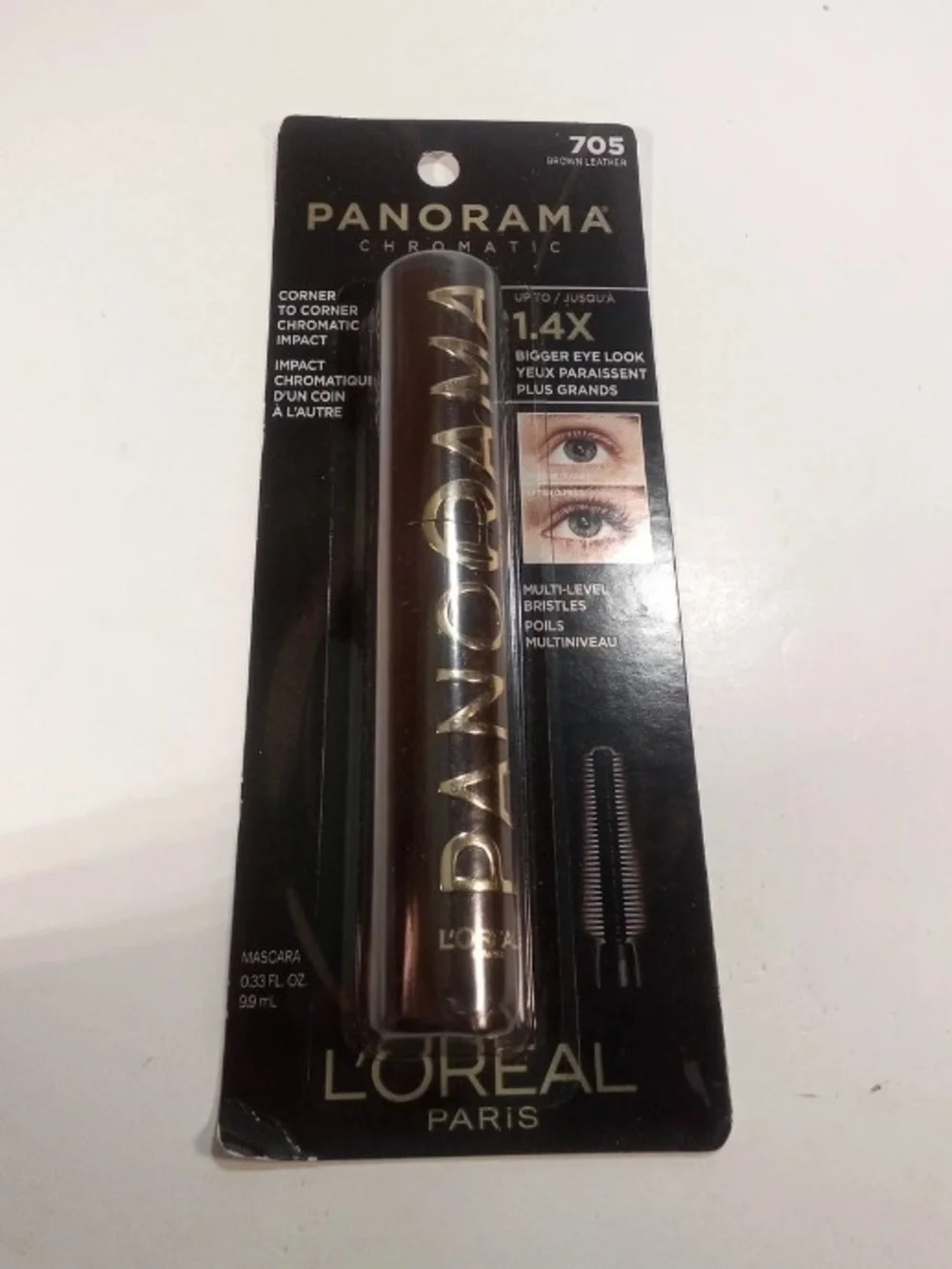 L'Oréal Paris Panorama Chromatic Mascara 705 Brown Leather Volumizing (P-01)